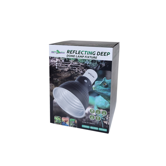 Reptile light deep dome 5.5" fixture with 100W capacity