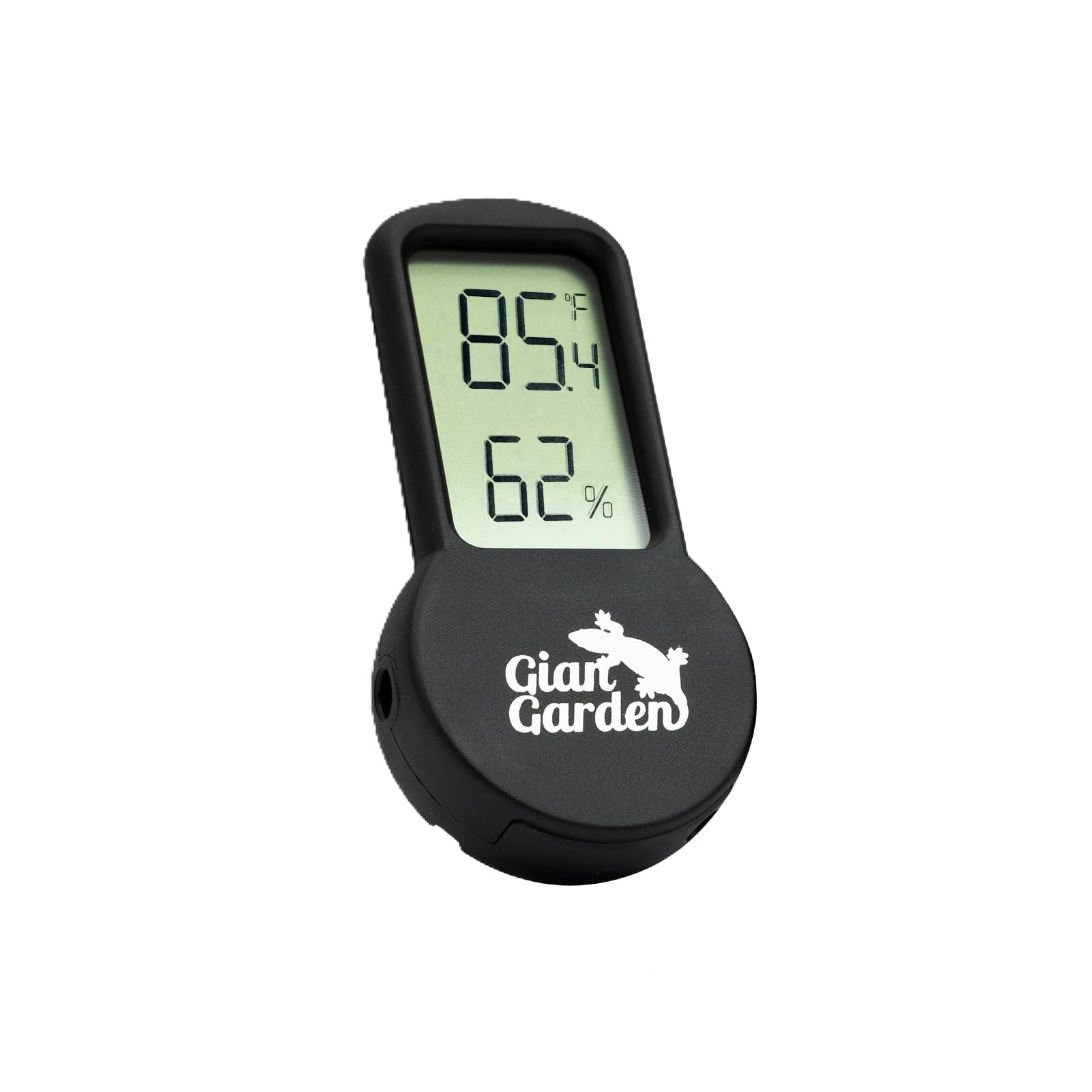 Dual-mode display showing °C and % humidity