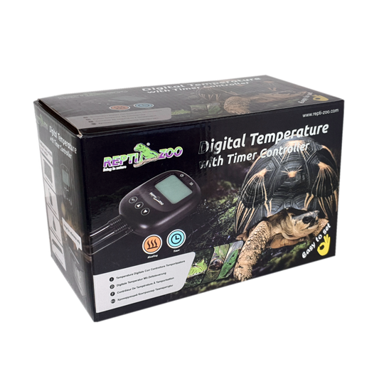 Temp Controller/Timer with digital time and temperature display
