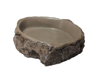 Deep Large resin water dish, stable and perfect for larger reptiles
