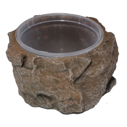 X-Large deep deli cup holder for reptiles in terrariums.